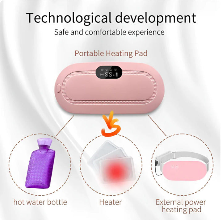Velve Electric Menstrual Heating Pad & Cramp Relief Massager