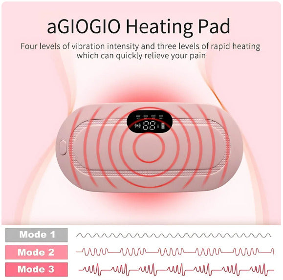 Velve Electric Menstrual Heating Pad & Cramp Relief Massager