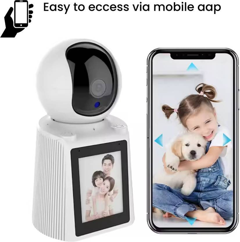 1080p WiFi CCTV Camera with Two-Way Audio & Night Vision